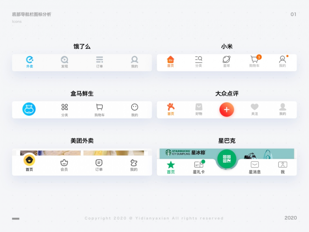 如何做好底部导航栏图标设计？来看高级设计师的全面总结！